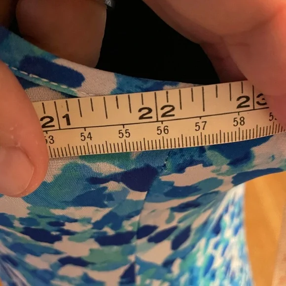 Susan Graver Petite Printed Liquid Knit Maxi Dress Small Petite - Picture 5 of 9